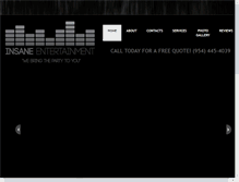 Tablet Screenshot of insaneent.com
